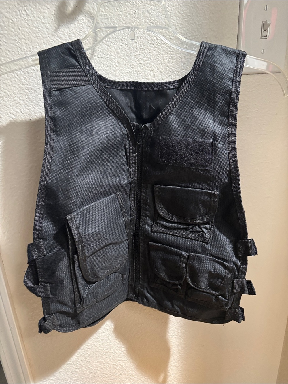 Youth Tactical Black Utility Vest